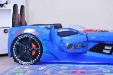 Дитяче ліжко машина MUSVENUS AUDI blue 190х90 см
